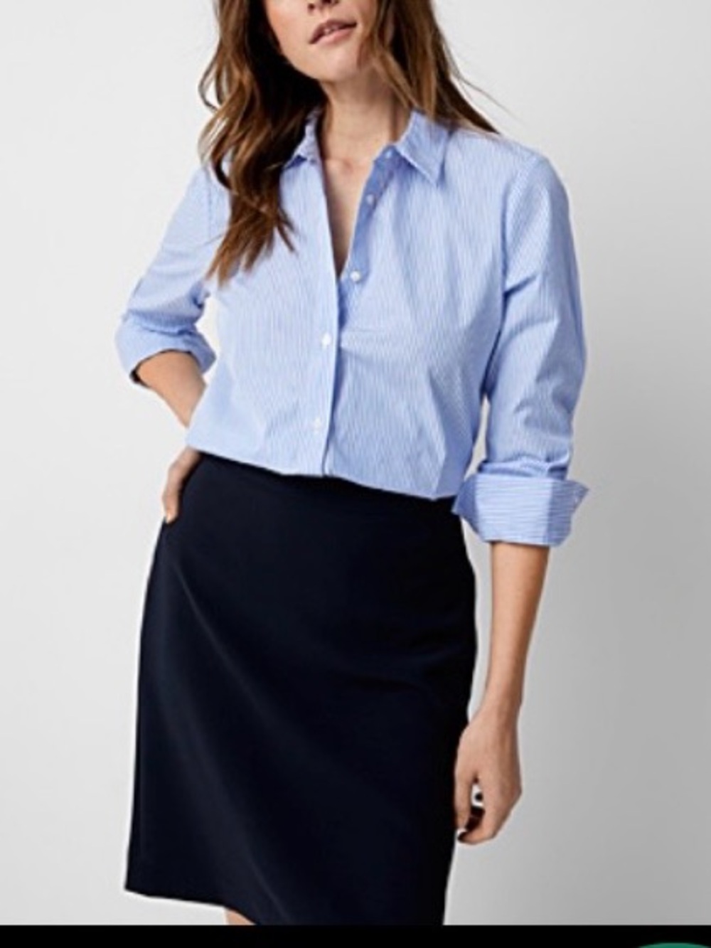Simons Contemporaine Navy Skirt